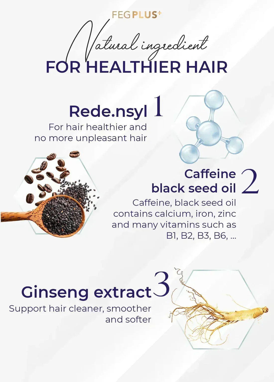 FEG PLUS Hair & Beard Growth Spray