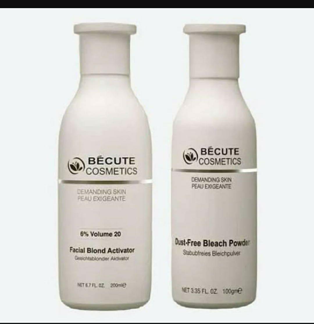 Becute Cosmetics Skin Polish Kit (Volume + Bleach Powder)