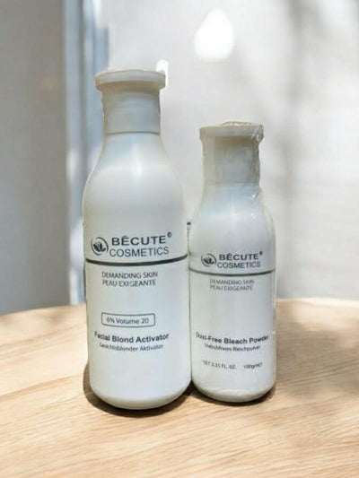 Becute Cosmetics Skin Polish Kit (Volume + Bleach Powder)