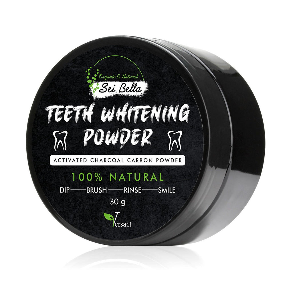 CHARCOAL TEETH SHINING POWDER